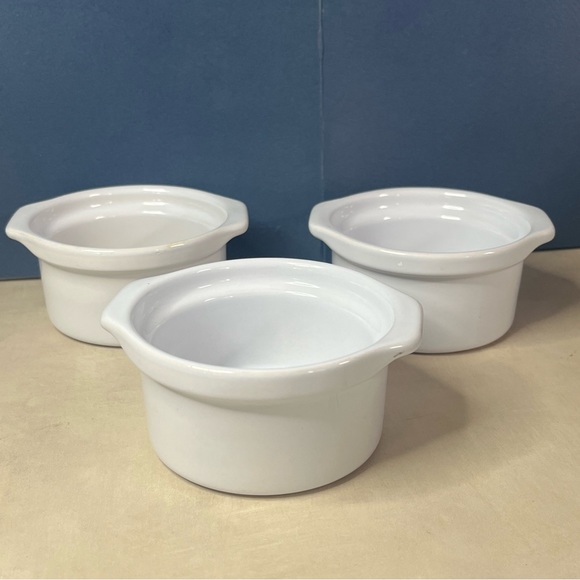 Emile Henry Kitchen Emile Henry France 4 Ramekins Custard Cups Mini